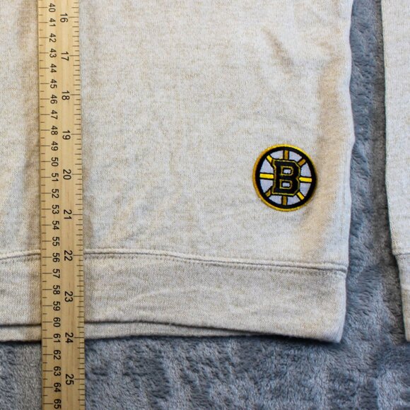 2 PC Boston Bruins Raglan Pullover Sweatshirt & Pants Lounge Set Women's Large - Picture 10 of 16